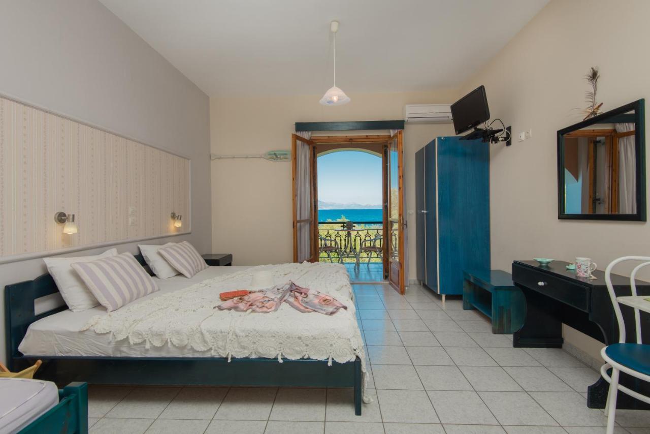 Kavos Psarou Studios & Apartments Ngoại thất bức ảnh