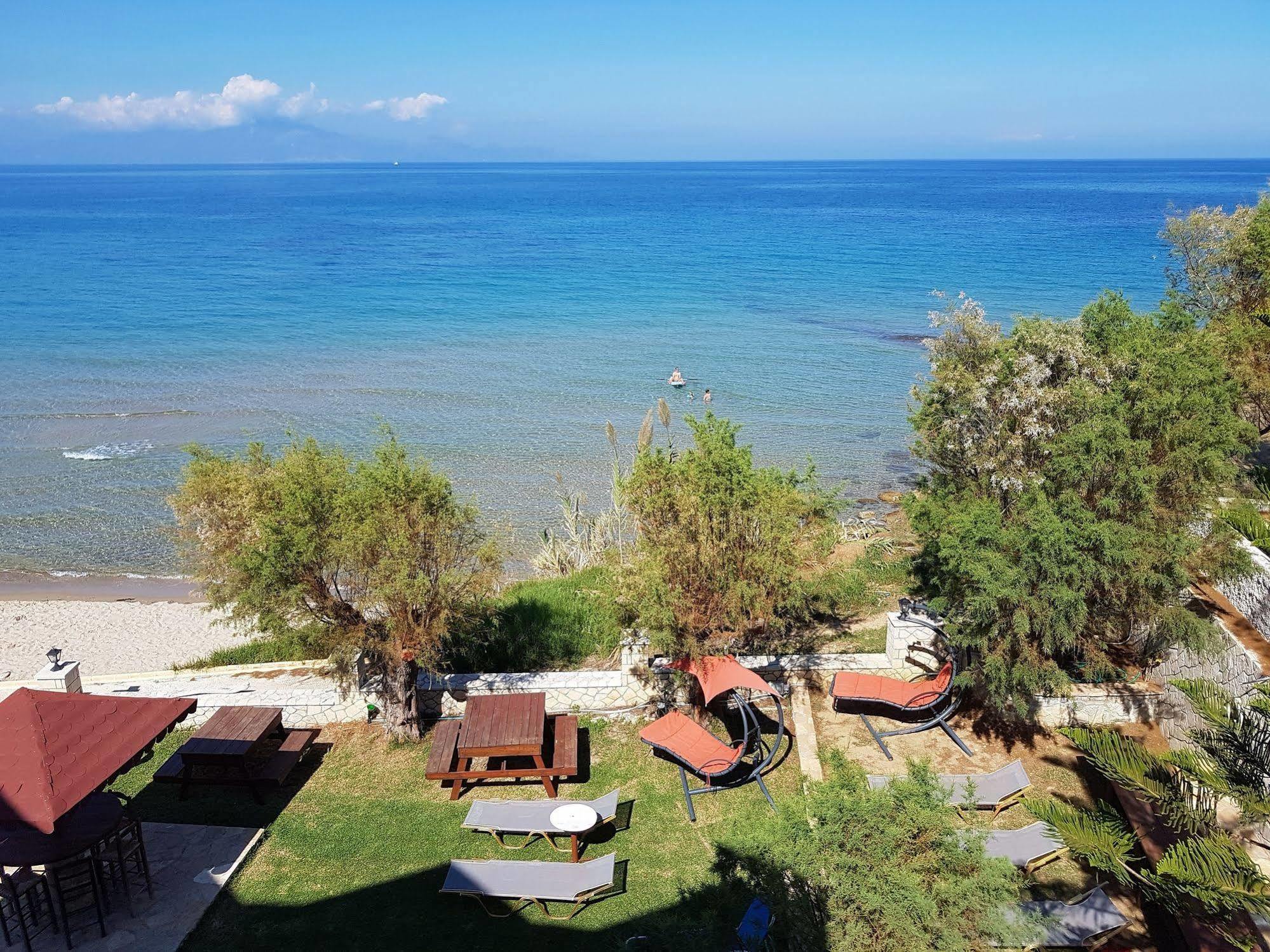 Kavos Psarou Studios & Apartments Ngoại thất bức ảnh