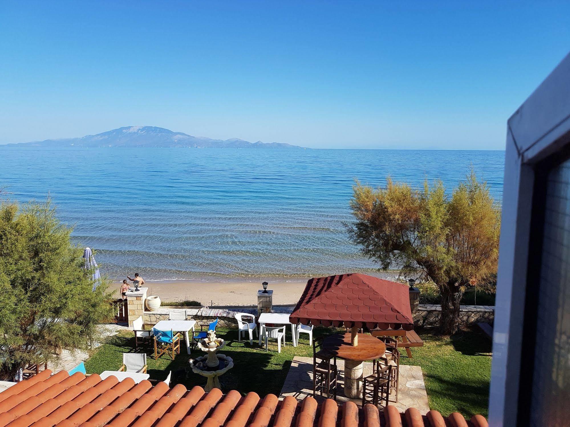 Kavos Psarou Studios & Apartments Ngoại thất bức ảnh