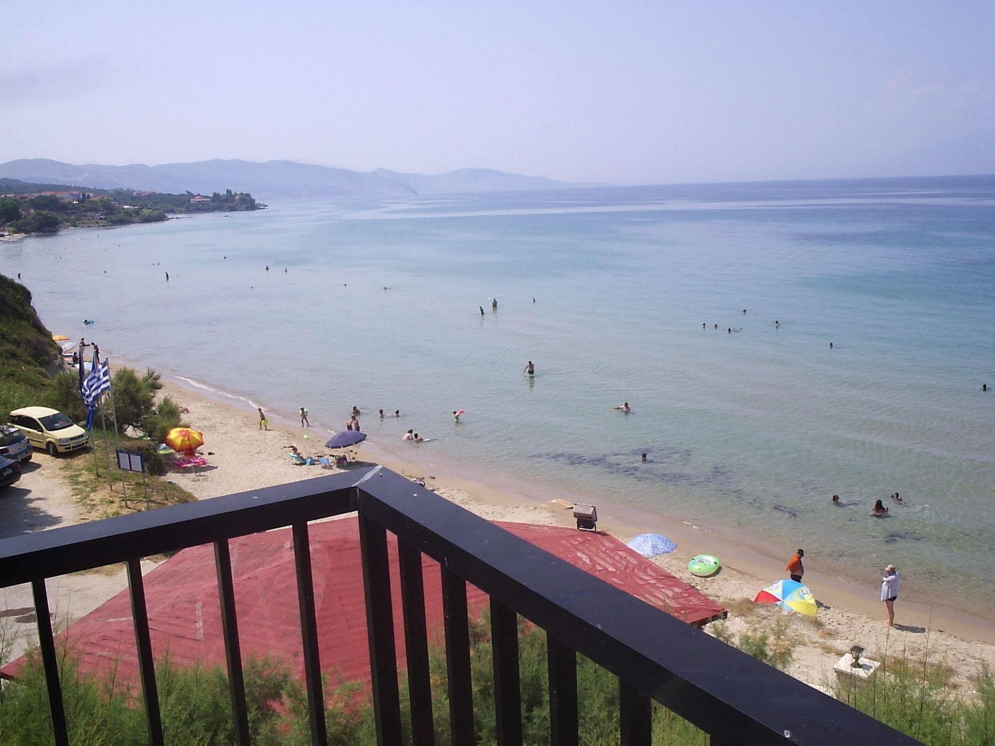 Kavos Psarou Studios & Apartments Ngoại thất bức ảnh