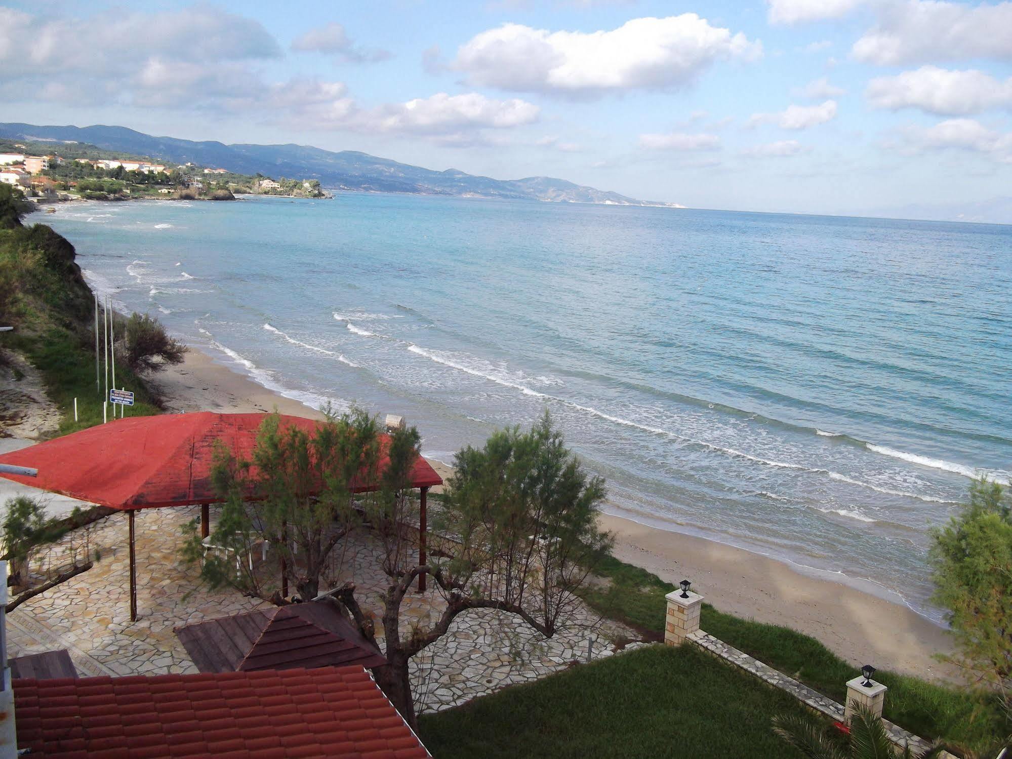 Kavos Psarou Studios & Apartments Ngoại thất bức ảnh