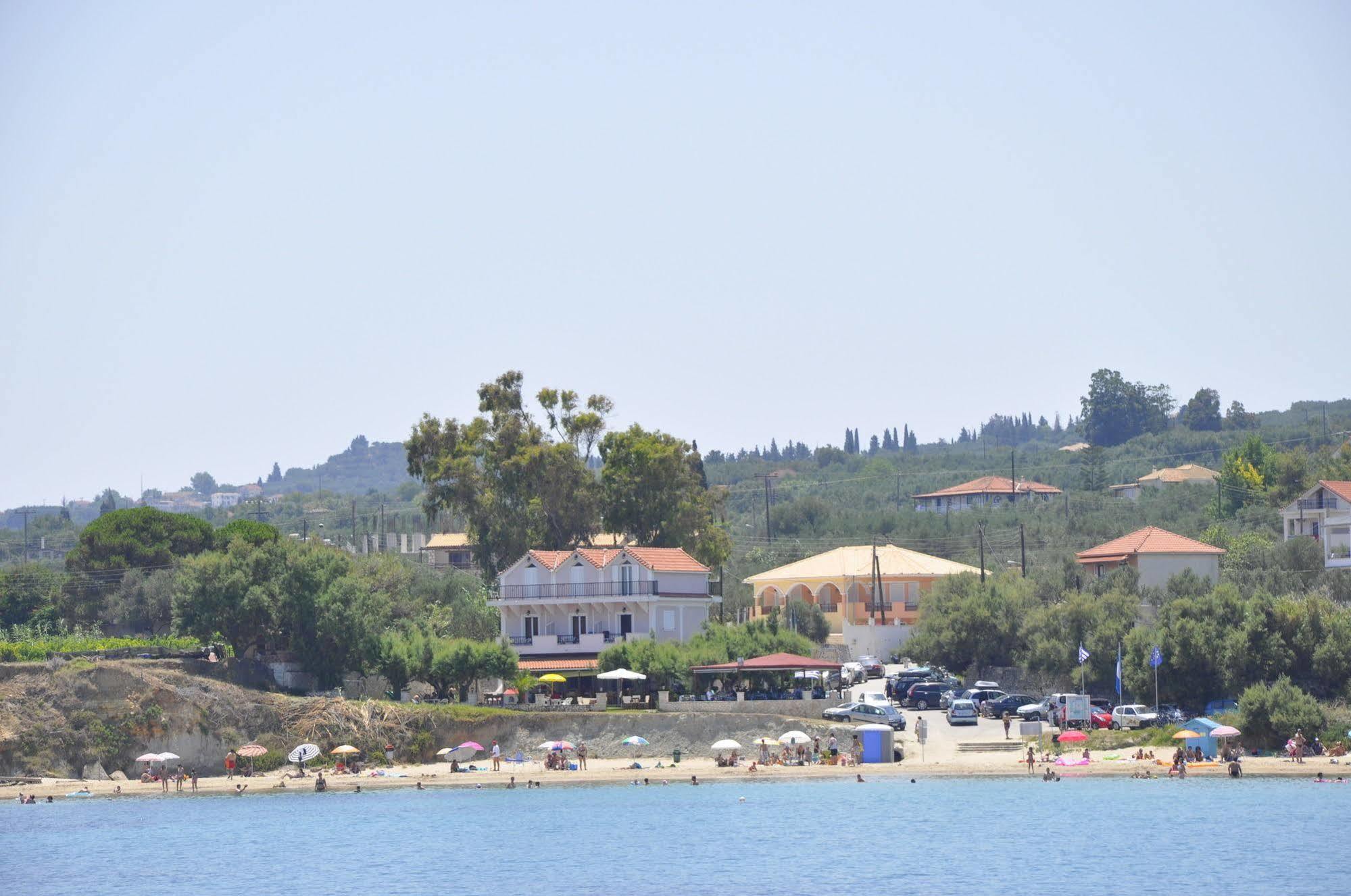 Kavos Psarou Studios & Apartments Ngoại thất bức ảnh